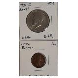 Great Collection of Errors & Coin Oddities!