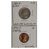 Great Collection of Errors & Coin Oddities!