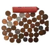 Collection of Canadian Coins, including uncirculated quarters from 1999 and more.