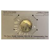 185? Penny token , & The U.S.S. Constitution 1997 Commemorative Coin & More