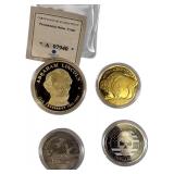 Awesome Collection of Coins by Varies Mints, Ducks Unlimited Collection Coin 1997, Indian Head Coin