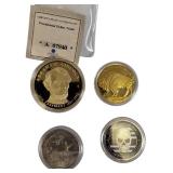 Awesome Collection of Coins by Varies Mints, Ducks Unlimited Collection Coin 1997, Indian Head Coin