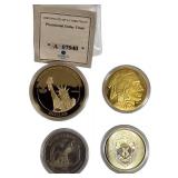 Awesome Collection of Coins by Varies Mints, Ducks Unlimited Collection Coin 1997, Indian Head Coin