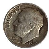 Silver Lot | 1950 Washington Quarter D Mint & 3 Roosevelt Dimes 1952,1957 & 1962