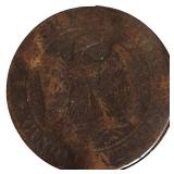 1862 Five-Cent Coin, France (Napoleon III) (Rare)