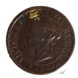 1881 1-Cent Canadian Coin
