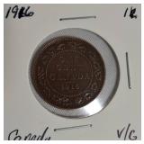 1916 1-Cent Canadian Coin - A rare gem