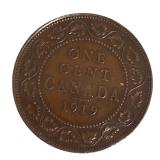 1919 1-Cent, V/F  Canadian Coin