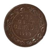 1920 1-Cent Canadian Coin