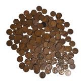 Wheat Pennies from Different Dates, Mint Marks that include steel cents