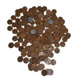 Wheat Pennies from Different Dates, Mint Marks that include steel cents