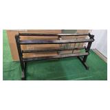 Heavy-duty Commercial Dumbbell Racks (Dimensions: 63"L x 13"W x 33"H): Used Heavy-duty Commercial Dumbbell Racks (Dimensions: 63"L x 13"W x 33"H): Used