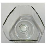 Set of 4 Glass Serveware Pieces Including Pitcher, Bowl, and Cruets Set of 4 Glass Serveware Pieces Including Pitcher, Bowl, and Cruets