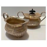 Vintage Viners of Sheffield Alpha Plate Silver Tea and Coffee Set Vintage Viners of Sheffield Alpha Plate Silver Tea and Coffee Set