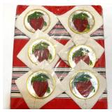 Collection of Tablecloths, Napkins and Strawberry Coasters Assorted Sizes and Patterns Collection of Tablecloths, Napkins and Strawberry Coasters Assorted Sizes and Patterns