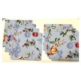 Collection of Tablecloths, Napkins and Strawberry Coasters Assorted Sizes and Patterns Collection of Tablecloths, Napkins and Strawberry Coasters Assorted Sizes and Patterns