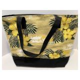 Collection of 3 Tote and Handbags Including Nine West and Lancome with Decorative Scarf Collection of 3 Tote and Handbags Including Nine West and Lancome with Decorative Scarf