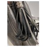 Collection of 3 Tote and Handbags Including Nine West and Lancome with Decorative Scarf Collection of 3 Tote and Handbags Including Nine West and Lancome with Decorative Scarf