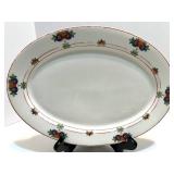 Syracuse China Canterbury Pattern Dinnerware Set with Floral Trim Syracuse China Canterbury Pattern Dinnerware Set with Floral Trim
