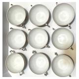 Syracuse China Canterbury Pattern Dinnerware Set with Floral Trim Syracuse China Canterbury Pattern Dinnerware Set with Floral Trim