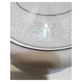 Grace Fine China Concerto Dinnerware Set with Lenox Wedding Promises Cake Server Grace Fine China Concerto Dinnerware Set with Lenox Wedding Promises Cake Server