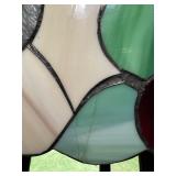 Stained Glass Style Hanging Pendant Lamp with Fruit Motif Stained Glass Style Hanging Pendant Lamp with Fruit Motif