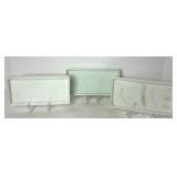 Vintage Dental Trays Assortment with Dividers Vintage Dental Trays Assortment with Dividers