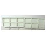 Assorted Milk Glass Dental Trays Assorted Milk Glass Dental Trays