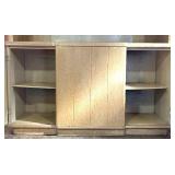 Wooden China Cabinet with Glass Doors and Storage Wooden China Cabinet with Glass Doors and Storage