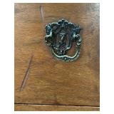 Antique Tiger Oak Bow Front Chest of Drawers with Brass Hardware Antique Tiger Oak Bow Front Chest of Drawers with Brass Hardware