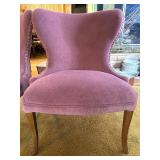 Pair of Matching Upholstered Side Chairs with Nailhead Trim Pair of Matching Upholstered Side Chairs with Nailhead Trim