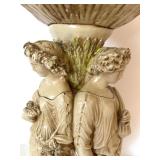 Marwal Vintage Art Nouveau Style Pedestal Figurine Vase Stand Marwal Vintage Art Nouveau Style Pedestal Figurine Vase Stand