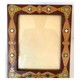Artisan Mosaic Wood Picture Frames - Set of 3 Artisan Mosaic Wood Picture Frames - Set of 3