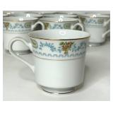 Floral Inspirations Fine China Dinnerware Set - Abundance Pattern, Japan Floral Inspirations Fine China Dinnerware Set - Abundance Pattern, Japan