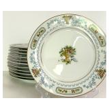 Floral Inspirations Fine China Dinnerware Set - Abundance Pattern, Japan Floral Inspirations Fine China Dinnerware Set - Abundance Pattern, Japan
