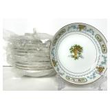 Floral Inspirations Fine China Dinnerware Set - Abundance Pattern, Japan Floral Inspirations Fine China Dinnerware Set - Abundance Pattern, Japan