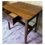 Small Wooden Desk with Drawer Small Wooden Desk with Drawer