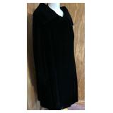 Vintage Black Velvet Women Vintage Black Velvet Women