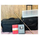 Black Softside Luggage Bag with Storage Box and New Planner/Organizer Black Softside Luggage Bag with Storage Box and New Planner/Organizer