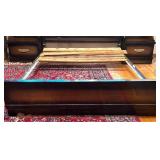 Bedroom Suite: Lowboy Dresser with Mirror, Tallboy Dresser, Bed Frame, 2 Nightstands Bedroom Suite: Lowboy Dresser with Mirror, Tallboy Dresser, Bed Frame, 2 Nightstands