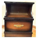 Bedroom Suite: Lowboy Dresser with Mirror, Tallboy Dresser, Bed Frame, 2 Nightstands Bedroom Suite: Lowboy Dresser with Mirror, Tallboy Dresser, Bed Frame, 2 Nightstands