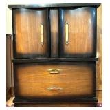 Bedroom Suite: Lowboy Dresser with Mirror, Tallboy Dresser, Bed Frame, 2 Nightstands Bedroom Suite: Lowboy Dresser with Mirror, Tallboy Dresser, Bed Frame, 2 Nightstands