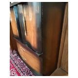 Bedroom Suite: Lowboy Dresser with Mirror, Tallboy Dresser, Bed Frame, 2 Nightstands Bedroom Suite: Lowboy Dresser with Mirror, Tallboy Dresser, Bed Frame, 2 Nightstands
