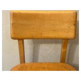 Vintage Childs Wooden Side Chair with wear Vintage Childs Wooden Side Chair with wear
