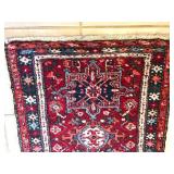 Lot of 4 Vintage Hand-Knotted Wool Area Rugs - Various Oriental Designs Lot of 4 Vintage Hand-Knotted Wool Area Rugs - Various Oriental Designs