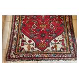 Lot of 4 Vintage Hand-Knotted Wool Area Rugs - Various Oriental Designs Lot of 4 Vintage Hand-Knotted Wool Area Rugs - Various Oriental Designs