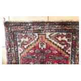 Lot of 4 Vintage Hand-Knotted Wool Area Rugs - Various Oriental Designs Lot of 4 Vintage Hand-Knotted Wool Area Rugs - Various Oriental Designs