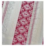 Lot of 2 Vintage Handcrafted Bedspreads and Table Runner Lot of 2 Vintage Handcrafted Bedspreads and Table Runner