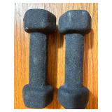 Set of 2-LB and 4-LB Dumbbells, Pair Each Set of 2-LB and 4-LB Dumbbells, Pair Each
