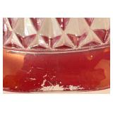 Ruby Red & Clear Glassware Lot - Lenox, Vintage Bowls, Plates, Pitcher Ruby Red & Clear Glassware Lot - Lenox, Vintage Bowls, Plates, Pitcher